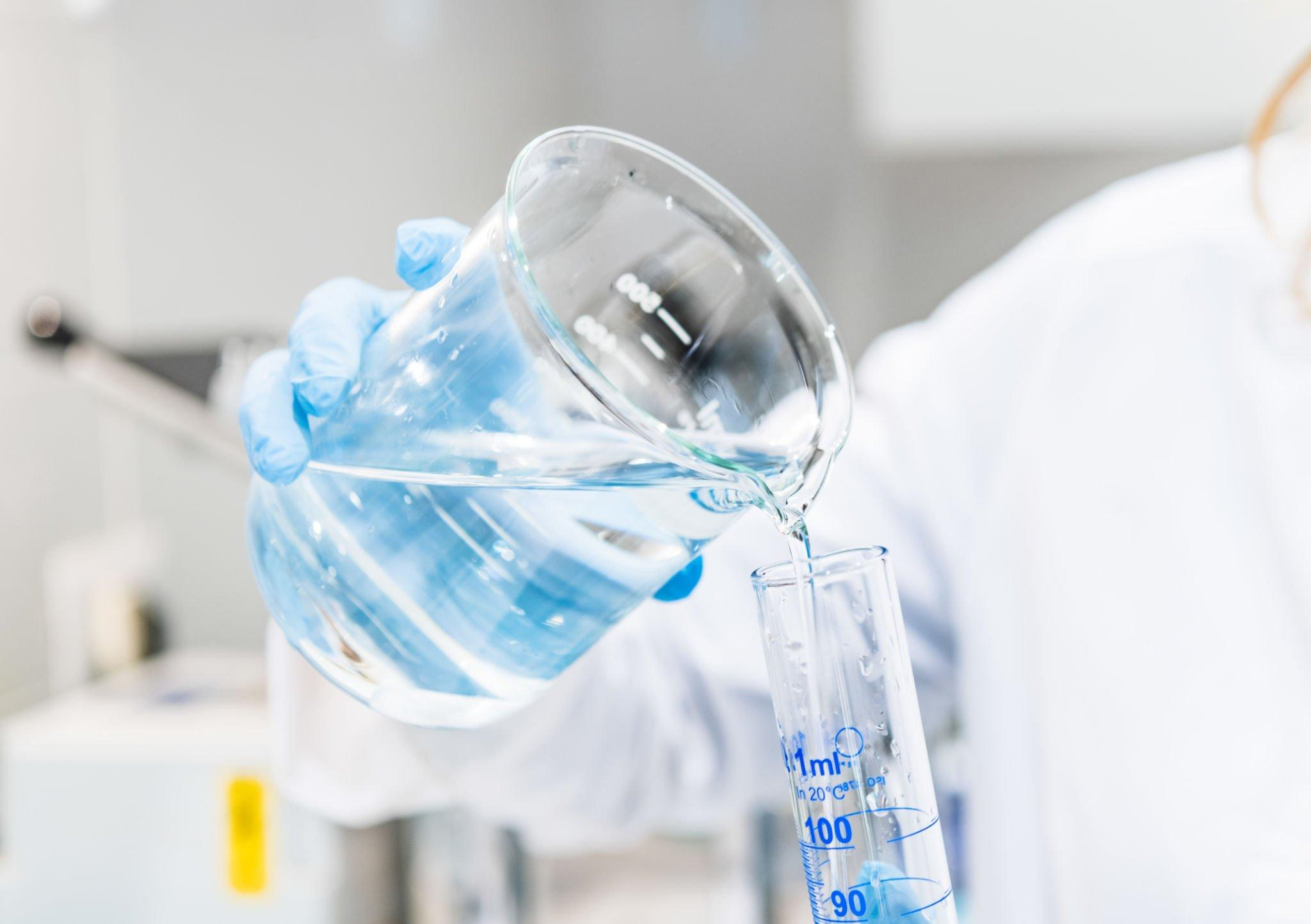 Analyse d'eau